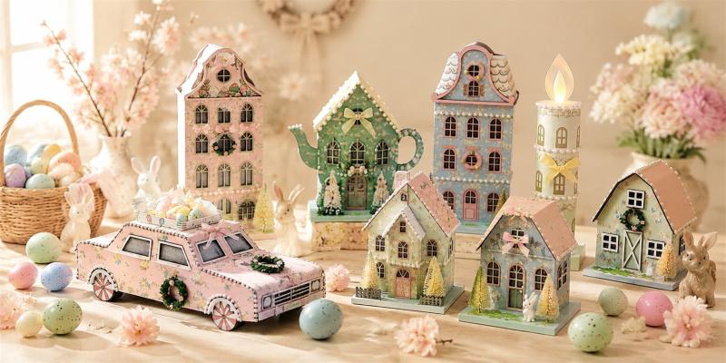 Easter Fairy Tale Paper Village Collection